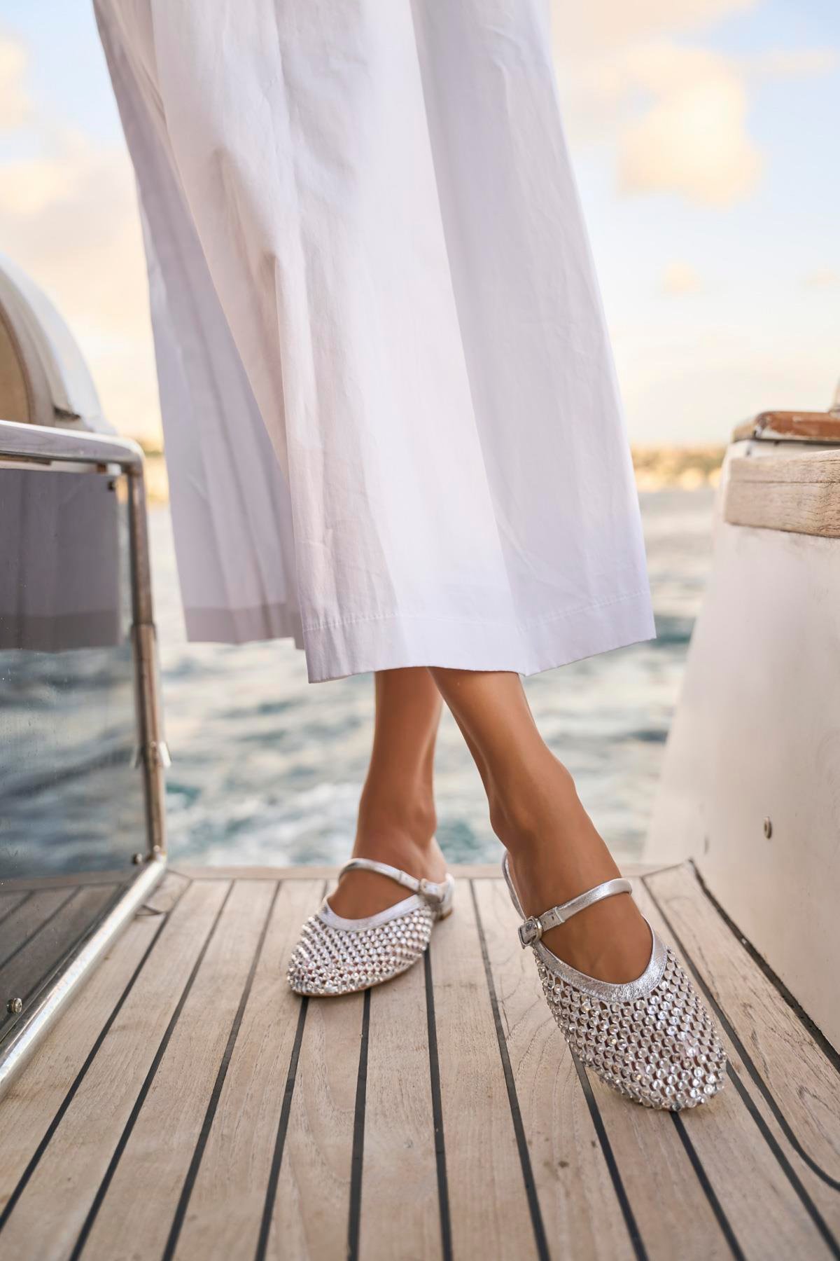 SORIA SİYAH-GÜMÜŞ TEKSTİL Kadın TOPUKLU TERLİKSORIA SİYAH/GÜMÜŞ TEKSTİL Kadın TOPUKLU TERLİK