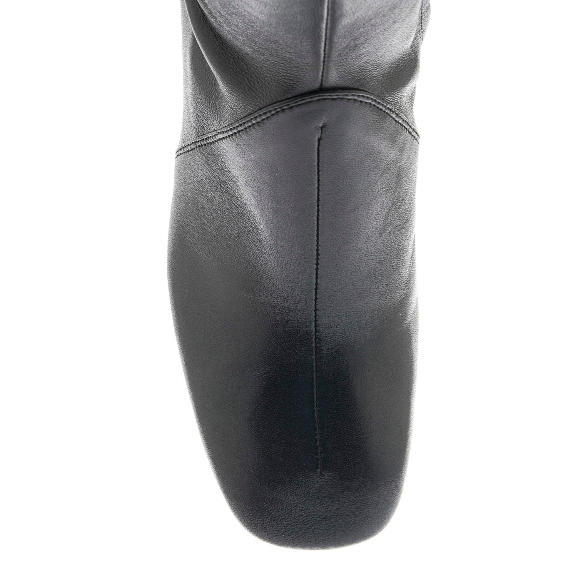 TAGE SİYAH HAKİKİ DERİ Kadın TOPUKLU ÇİZMETAGE SİYAH HAKİKİ DERİ Kadın TOPUKLU ÇİZME