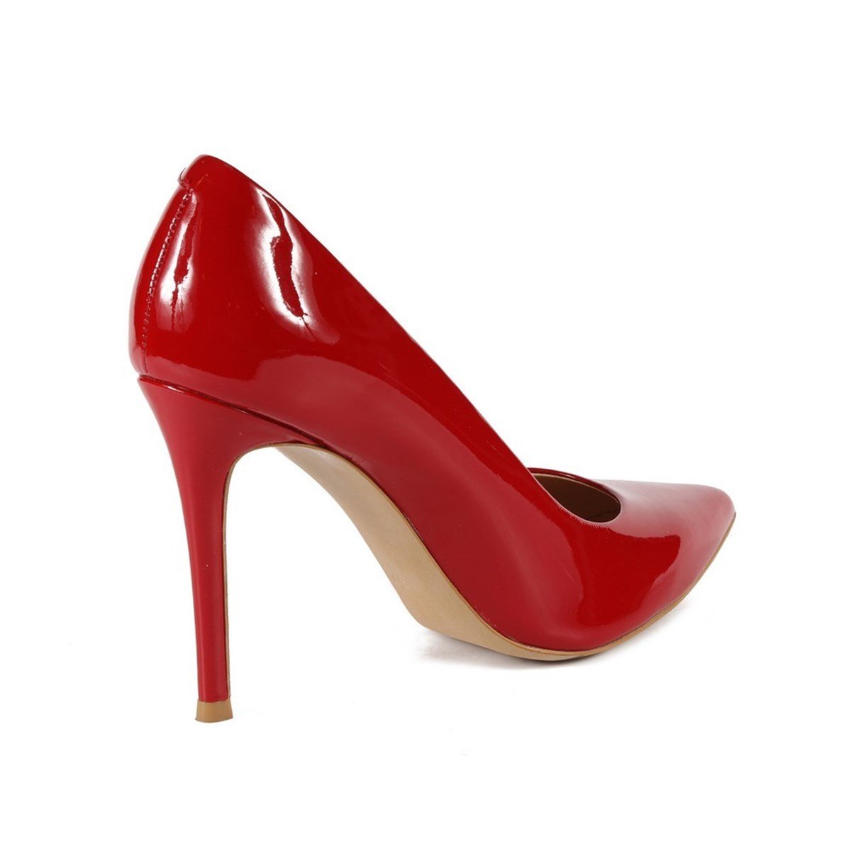 TEODORA KIRMIZI RUGAN  KADIN Stiletto & Abiye