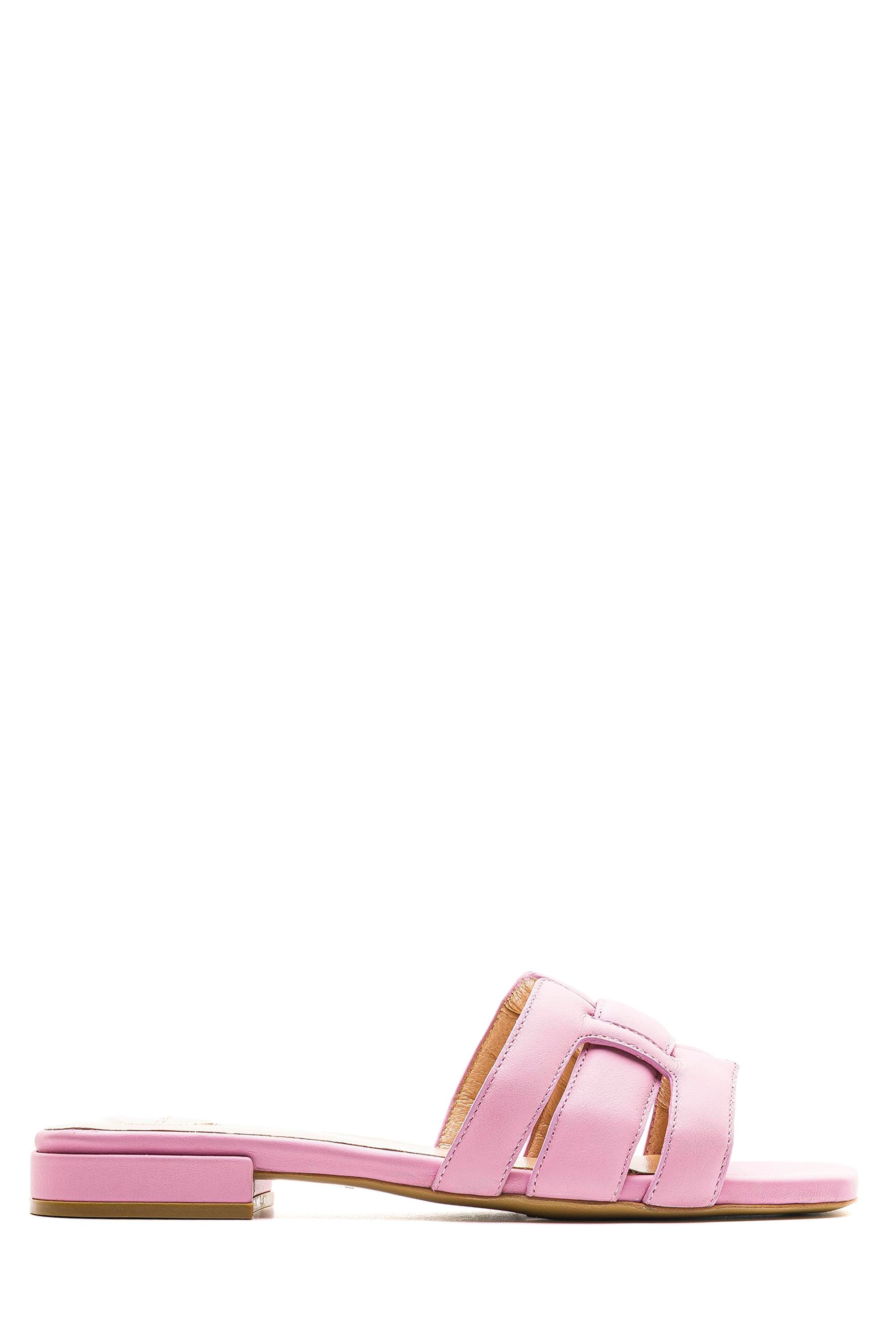 TWECY PEMBE HAKİKİ DERİ Kadın DÜZ TERLİKTWECY PEMBE HAKİKİ DERİ Kadın DÜZ TERLİK