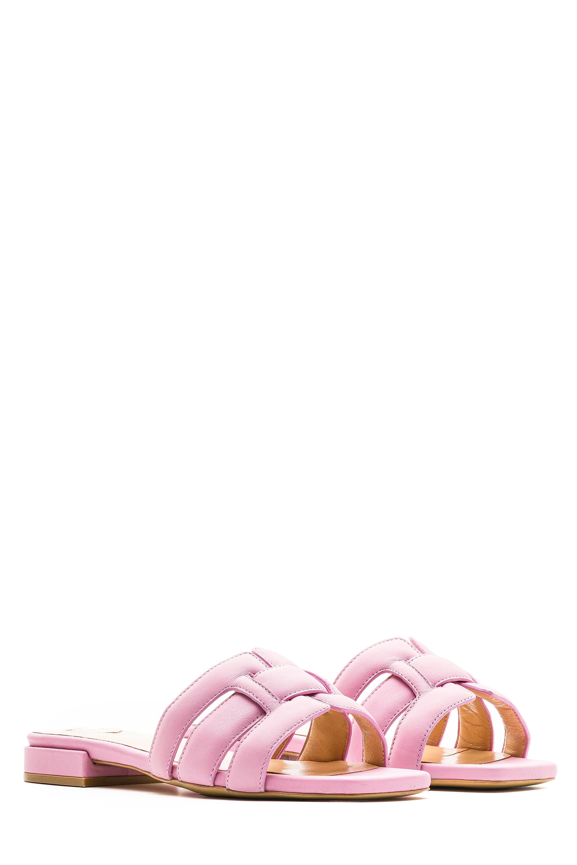 TWECY PEMBE HAKİKİ DERİ Kadın DÜZ TERLİKTWECY PEMBE HAKİKİ DERİ Kadın DÜZ TERLİK