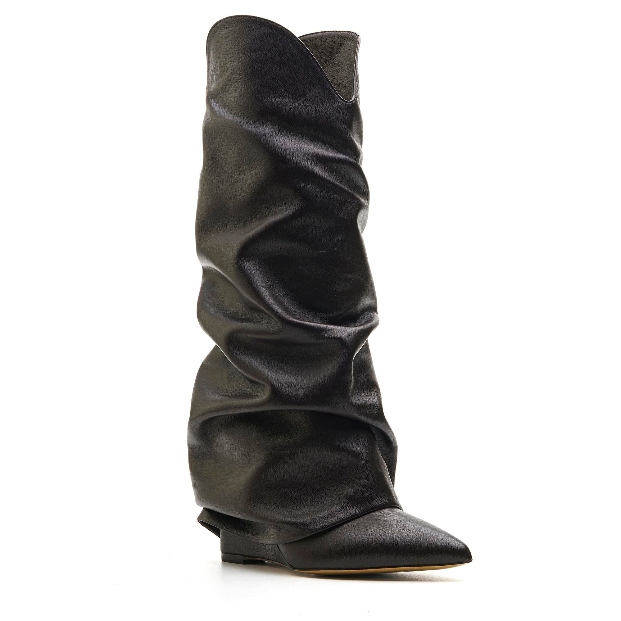 VANSY KAHVE HAKİKİ DERİ Kadın TOPUKLU ÇİZMEVANSY KAHVE HAKİKİ DERİ Kadın TOPUKLU ÇİZME