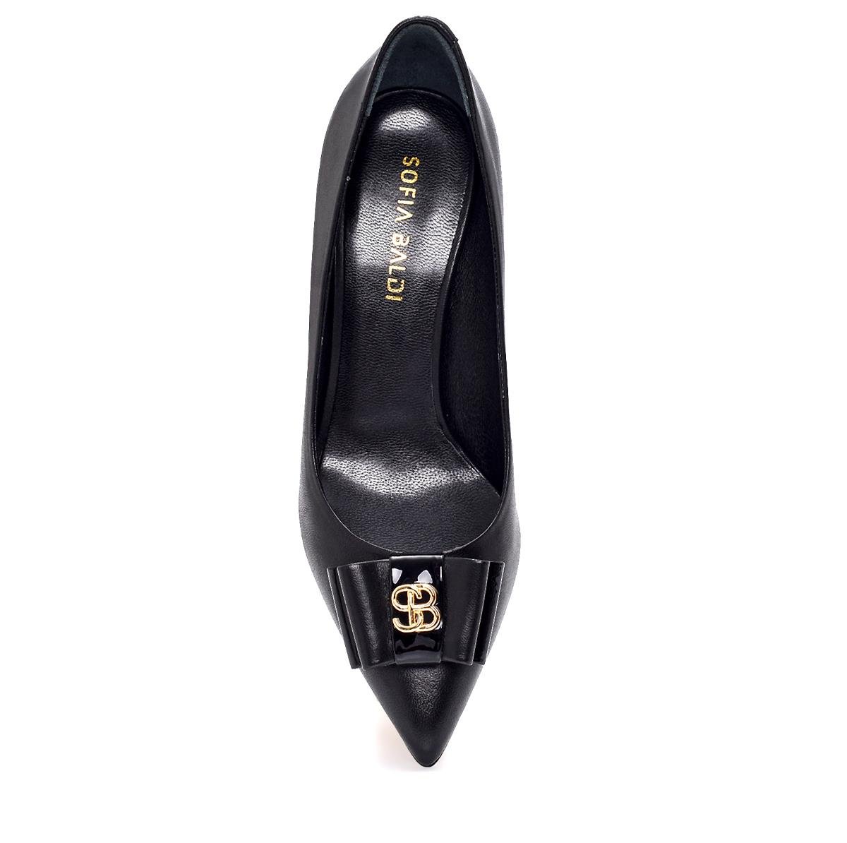 Vedran Siyah  Toka Kadın Stiletto & Abiye