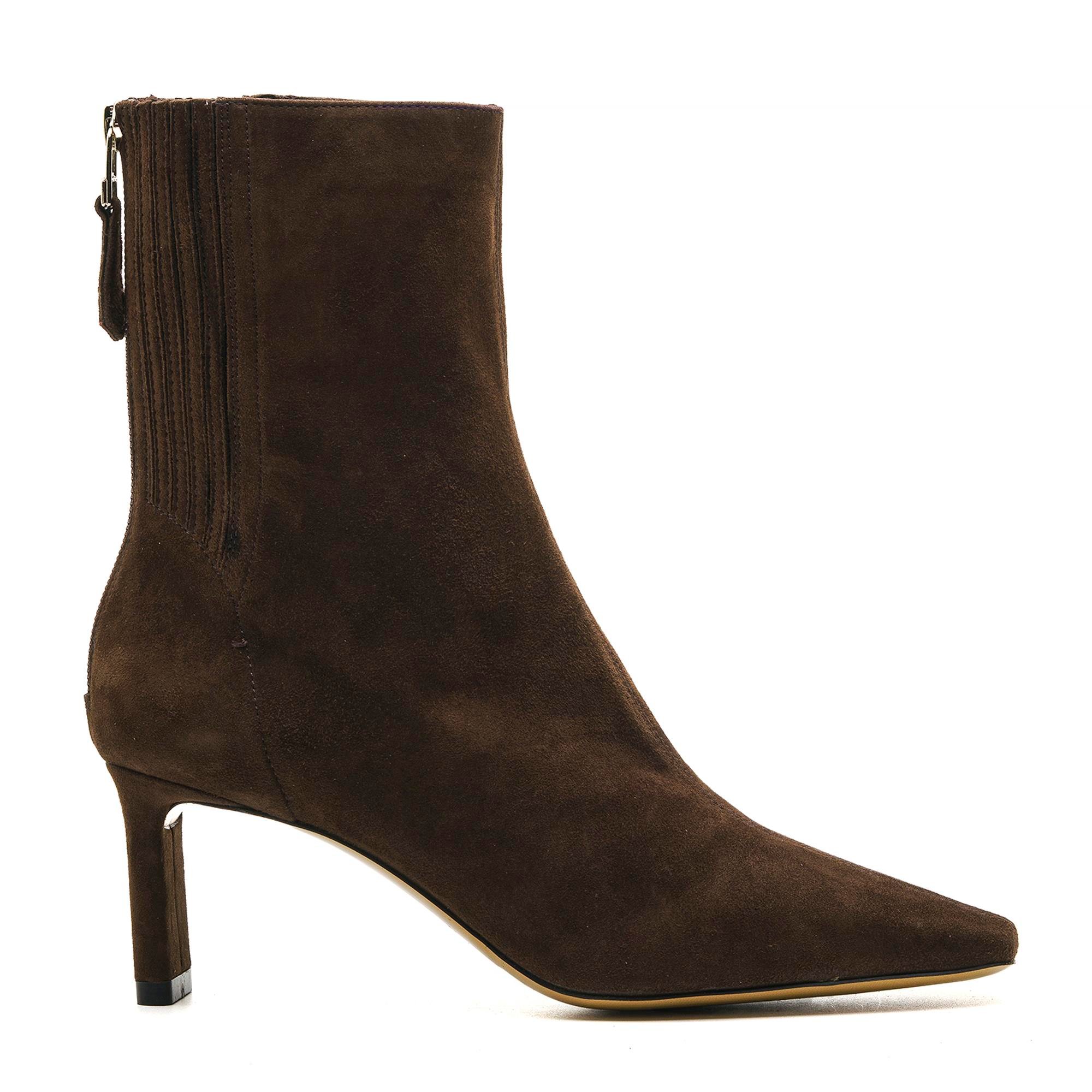 VONY KAHVE SÜET Kadın TOPUKLU BOTVONY KAHVE SÜET Kadın TOPUKLU BOT