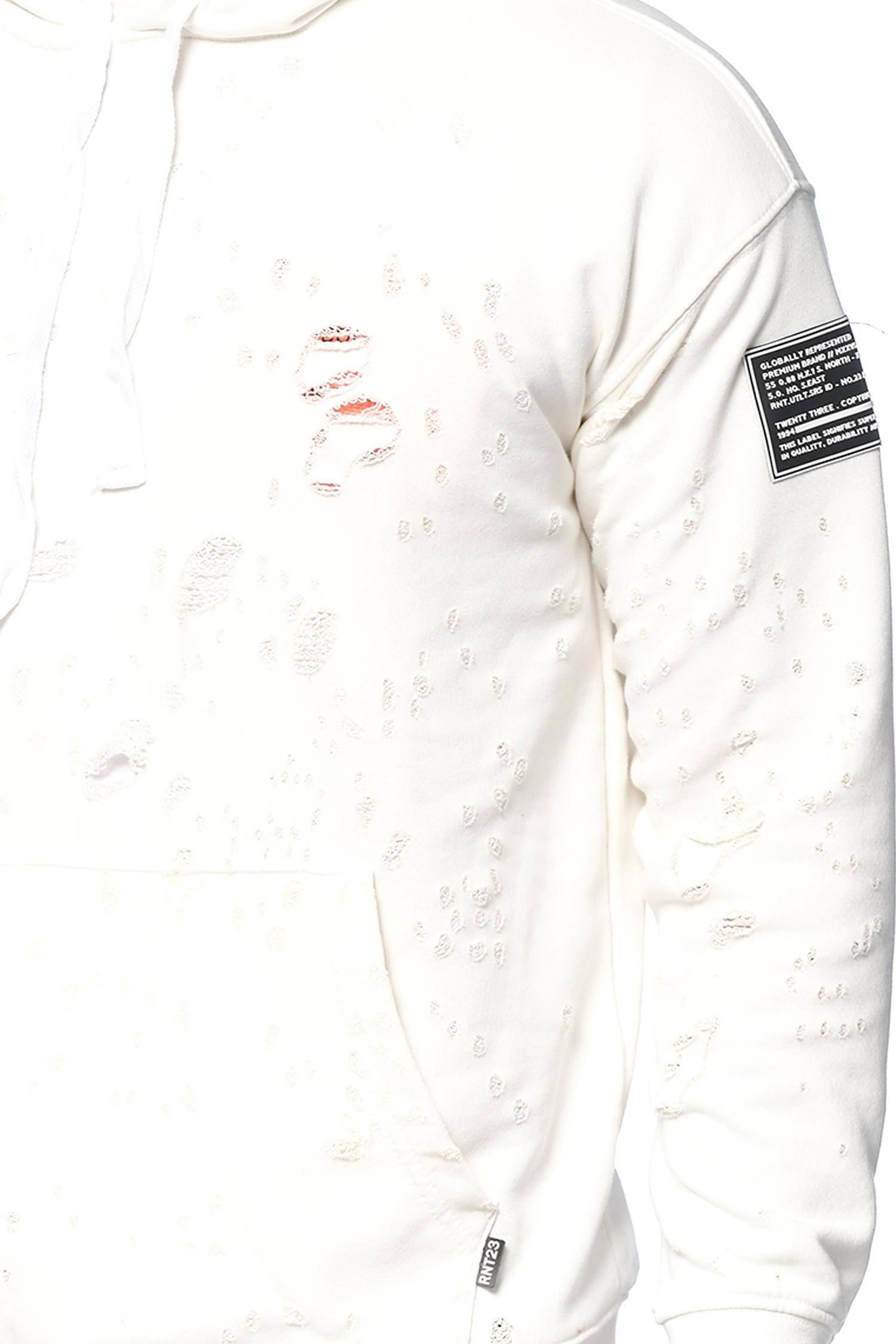 CEKMON Lazer Yırtıklı Erkek Sweatshırts 