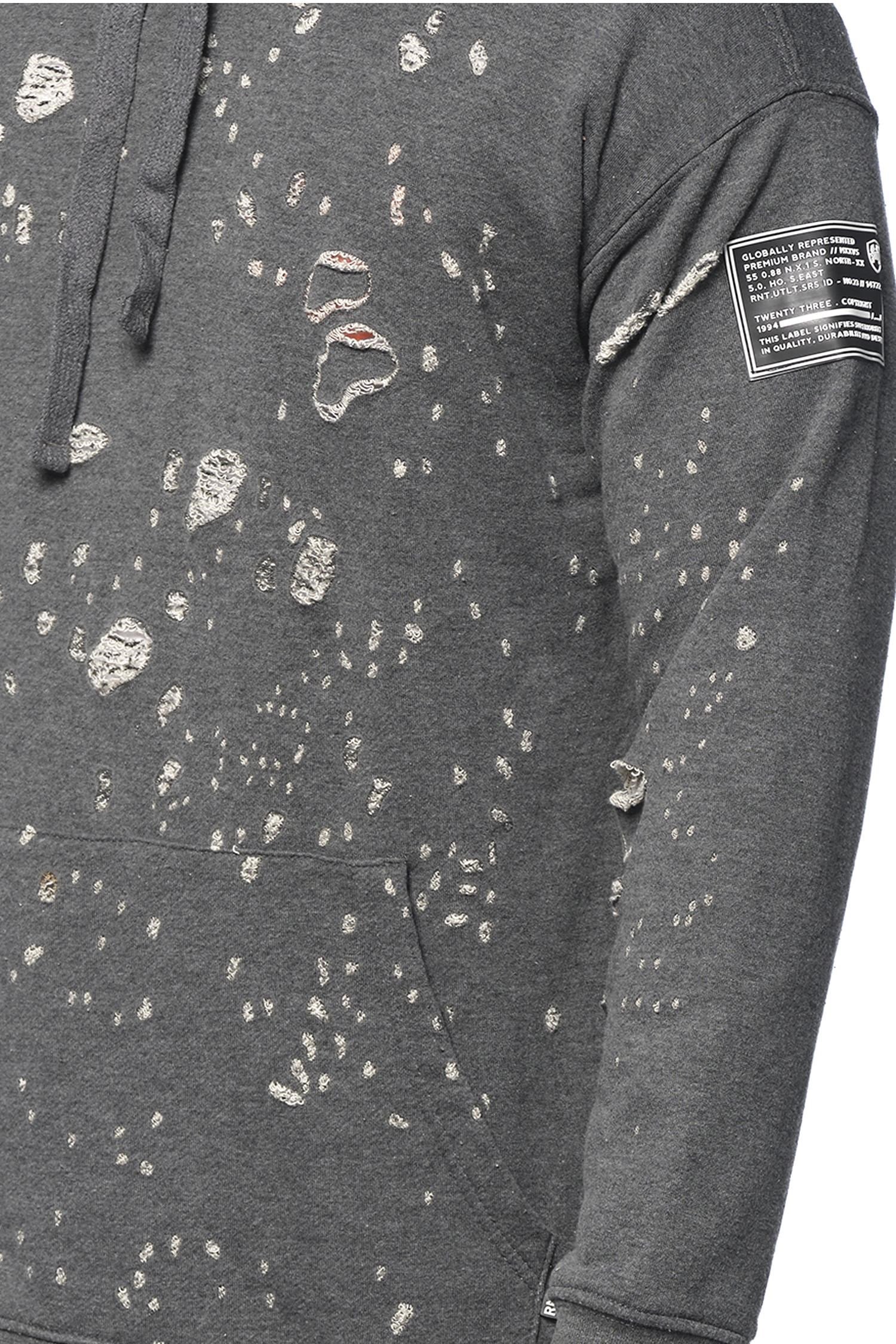 CEKMON Lazer Yırtıklı Erkek Sweatshırts 