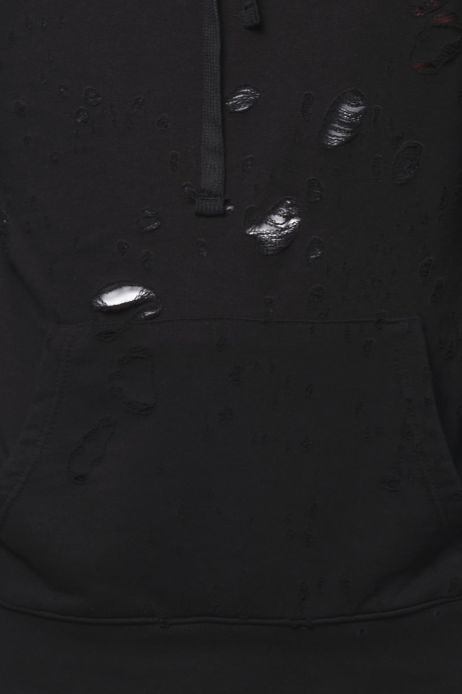 CEKMON Lazer Yırtıklı Erkek Sweatshırts 