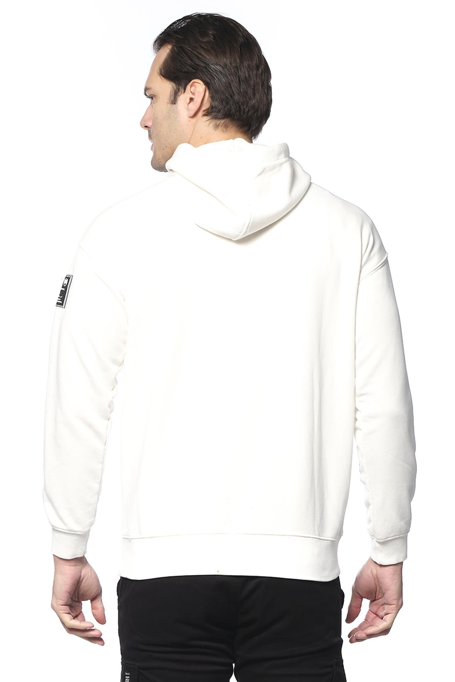 CEKMON Lazer Yırtıklı Erkek Sweatshırts 