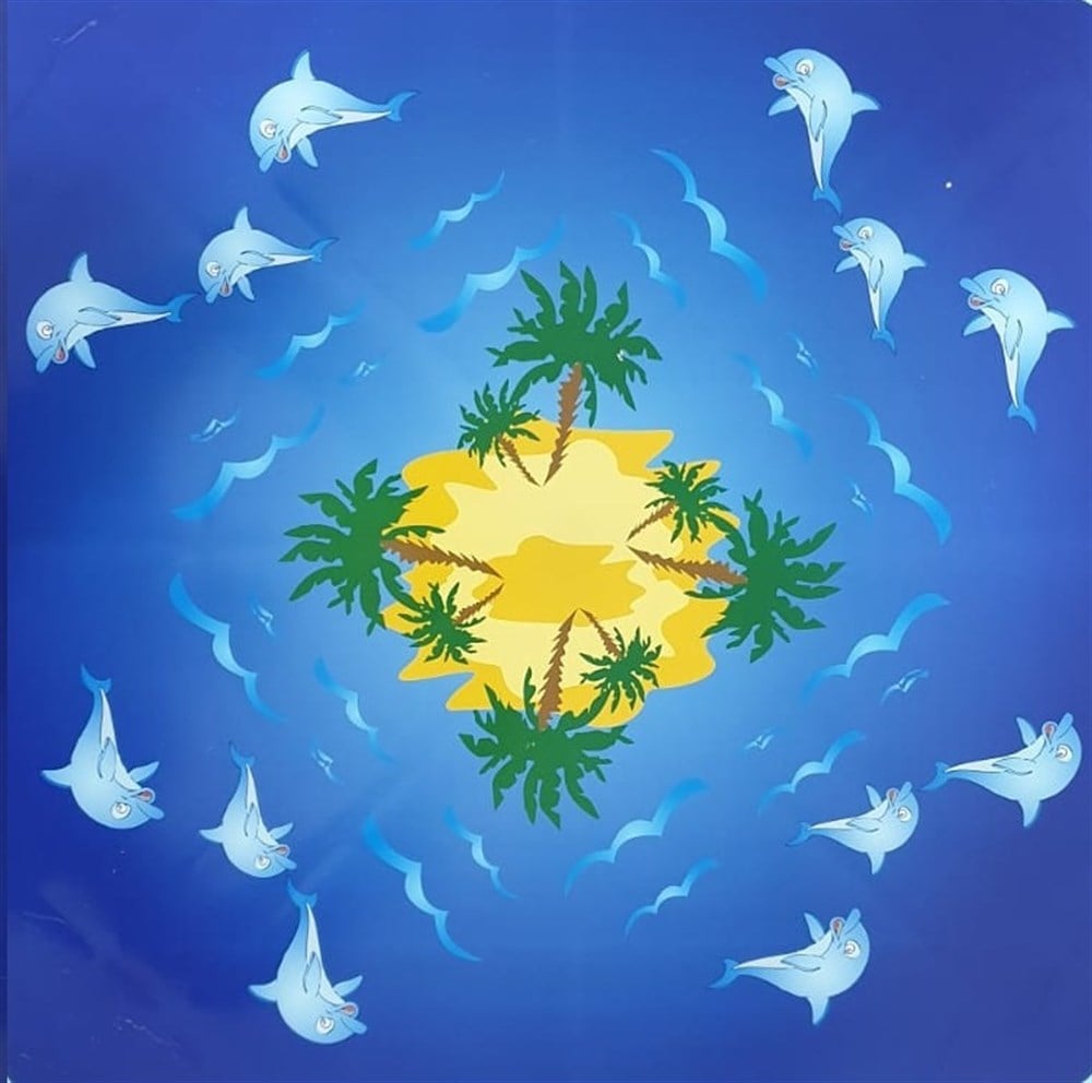 DOLPHIN PLASTİK ÇOCUK MASASI 70X70