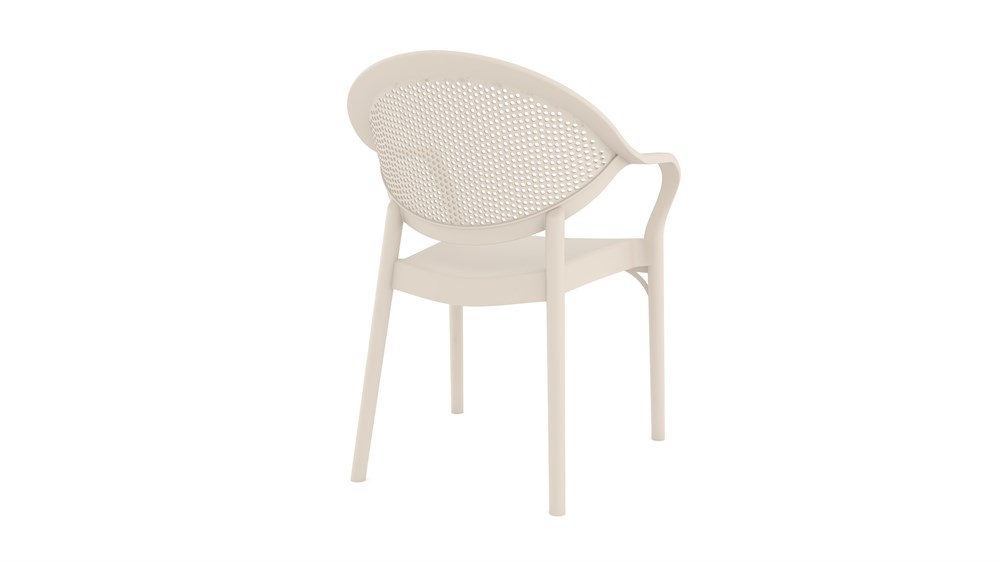 Moon kollu plastik sandalye (4 ADET)