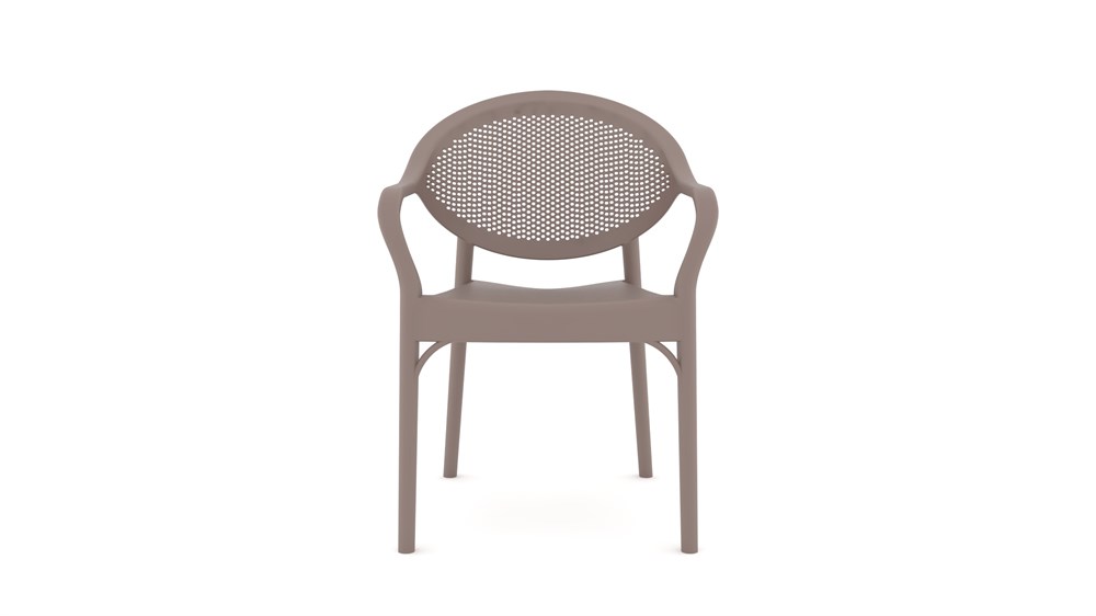 Moon kollu plastik sandalye (4 ADET)