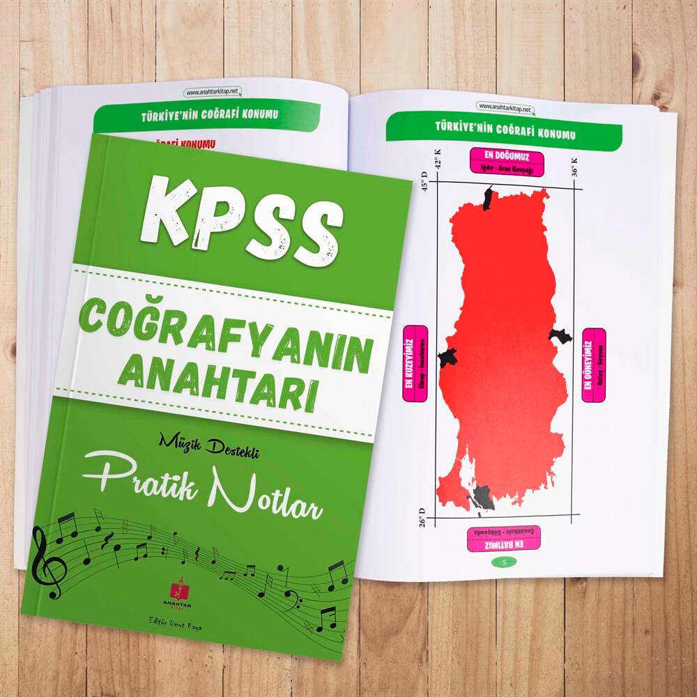 2022 KPSS Süper 6'lı Genel Kültür Müzik Destekli Pratik Notlar ve Soru Bankası Seti