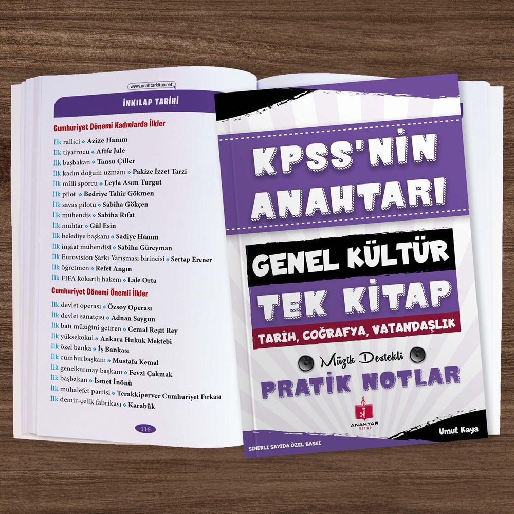 2022 Lisans KPSS Genel Kültür Mega Set 5 Deneme İlaveli