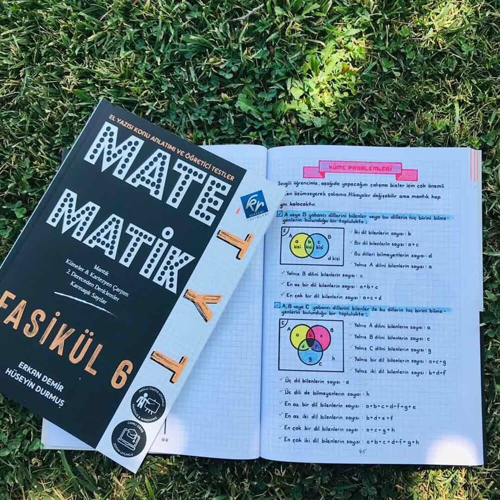 2022 TYT Matematik El Yazısı Konu Anlatım Fasikül Seti