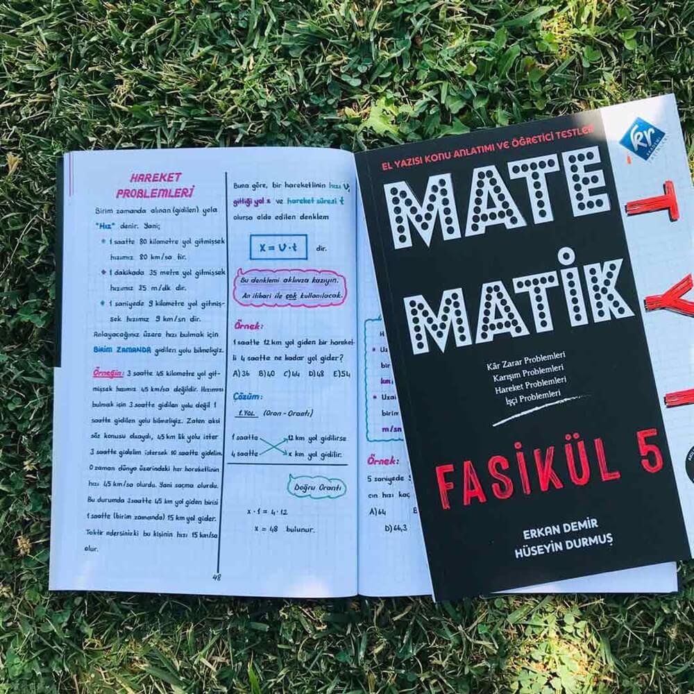 2022 TYT Matematik El Yazısı Konu Anlatım Fasikül Seti