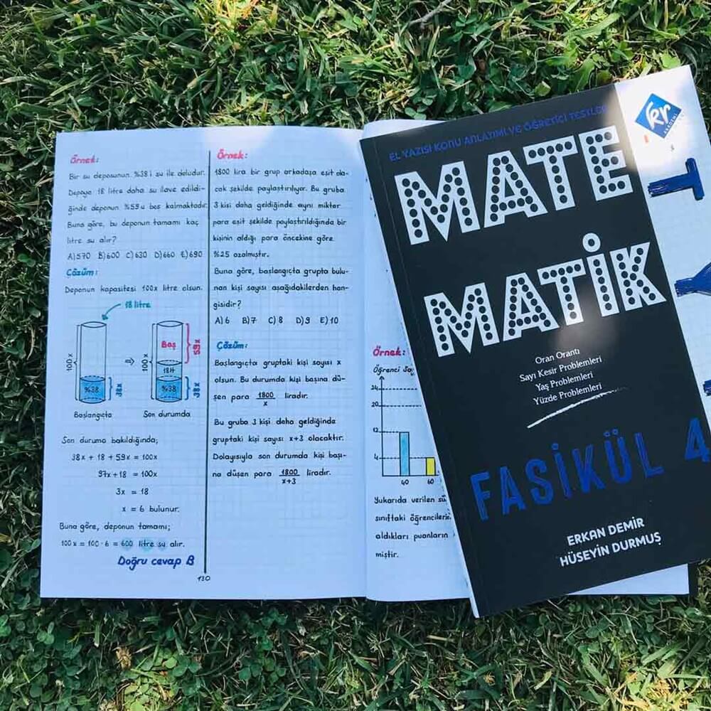 2022 TYT Matematik El Yazısı Konu Anlatım Fasikül Seti