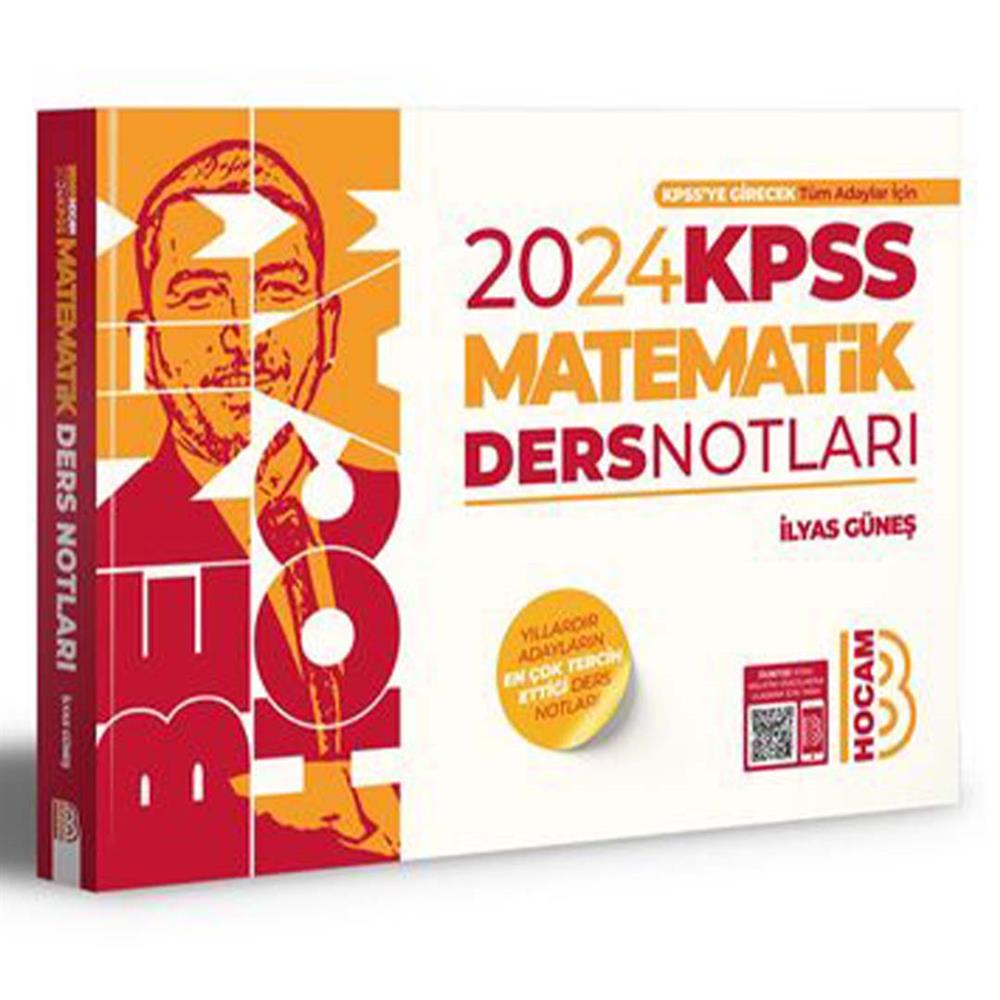 2024 Benim Hocam Yayınları KPSS Matematik Video Ders Notları