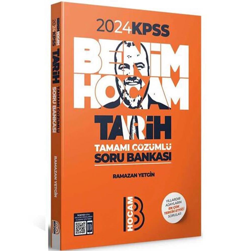 2024 Benim Hocam Yayınları KPSS Tarih Tamamı Çözümlü Soru Bankası