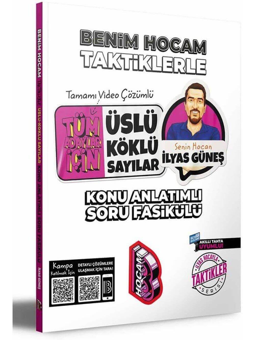 2024 Benim Hocam Yayınları Tüm Adaylar İçin Taktiklerle Üslü - Köklü Sayılar Konu Anlatımlı Soru Fasikülü