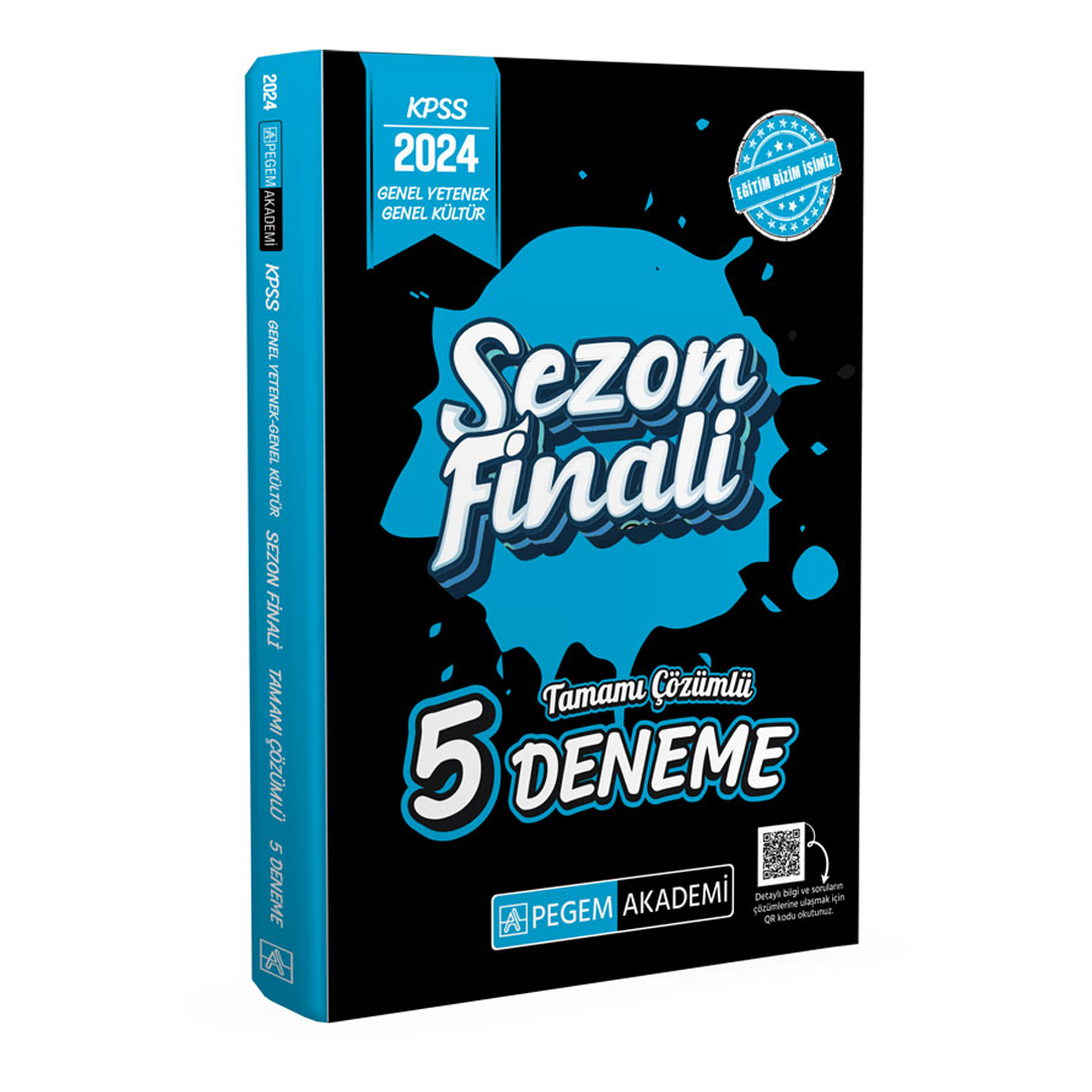 2024 KPSS Genel Yetenek Genel Kültür Sezon Finali Tamamı Çözümlü 5 Deneme