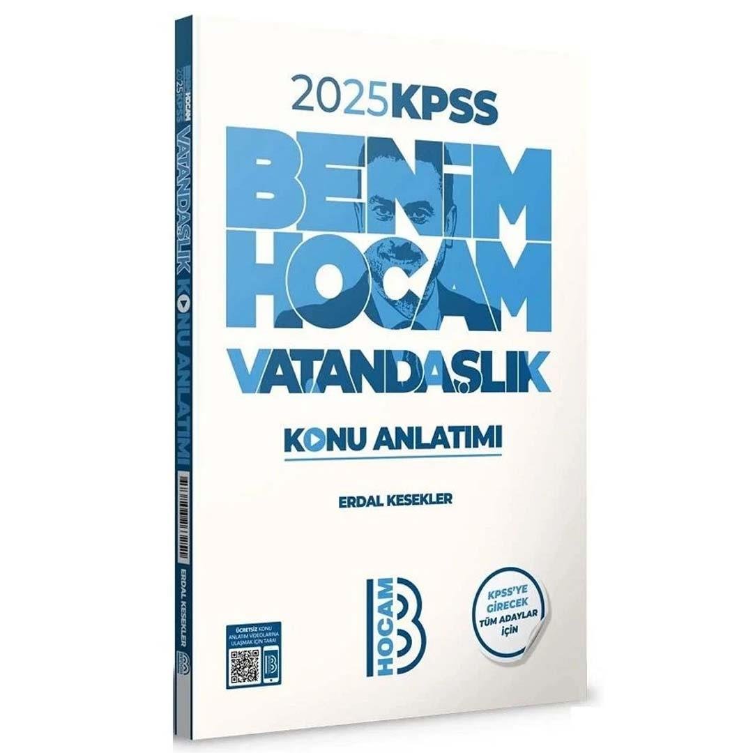 2024 KPSS Vatandaşlık Konu Anlatımı Benim Hocam Yayınları