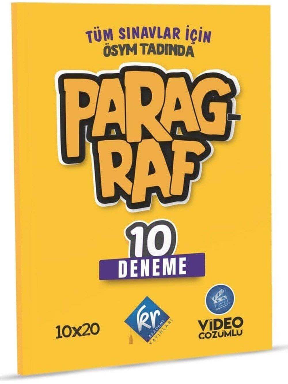 2025 Tüm Sınavlar için Paragraf 10 Deneme Video Çözümlü