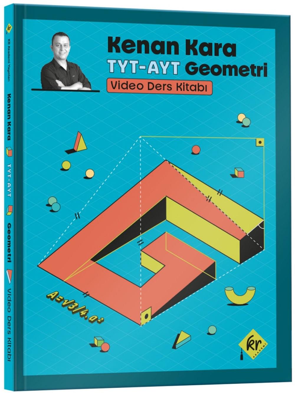 2026 Kenan Kara İle TYT-AYT Geometri Video Ders Kitabı KR Akademi Yayınları