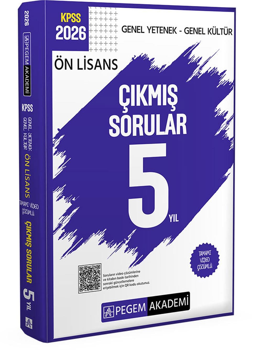 2026 KPSS Ön Lisans Genel Yetenek Genel Kültür Tamamı Video Çözümlü Çıkmış Sorular 5 Yıl