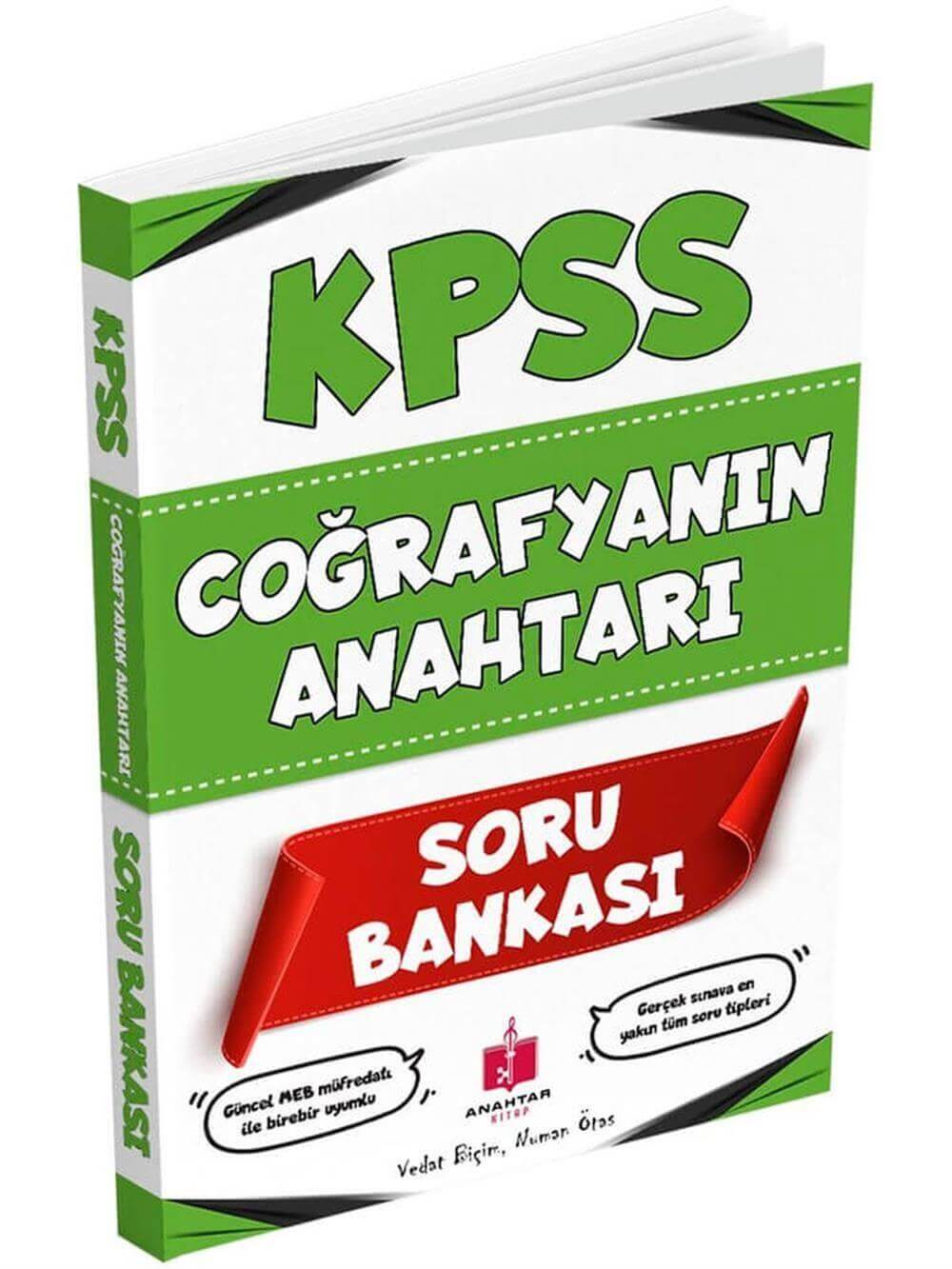 Anahtar Kitap 2025 KPSS Coğrafyanın Anahtarı Soru Bankası