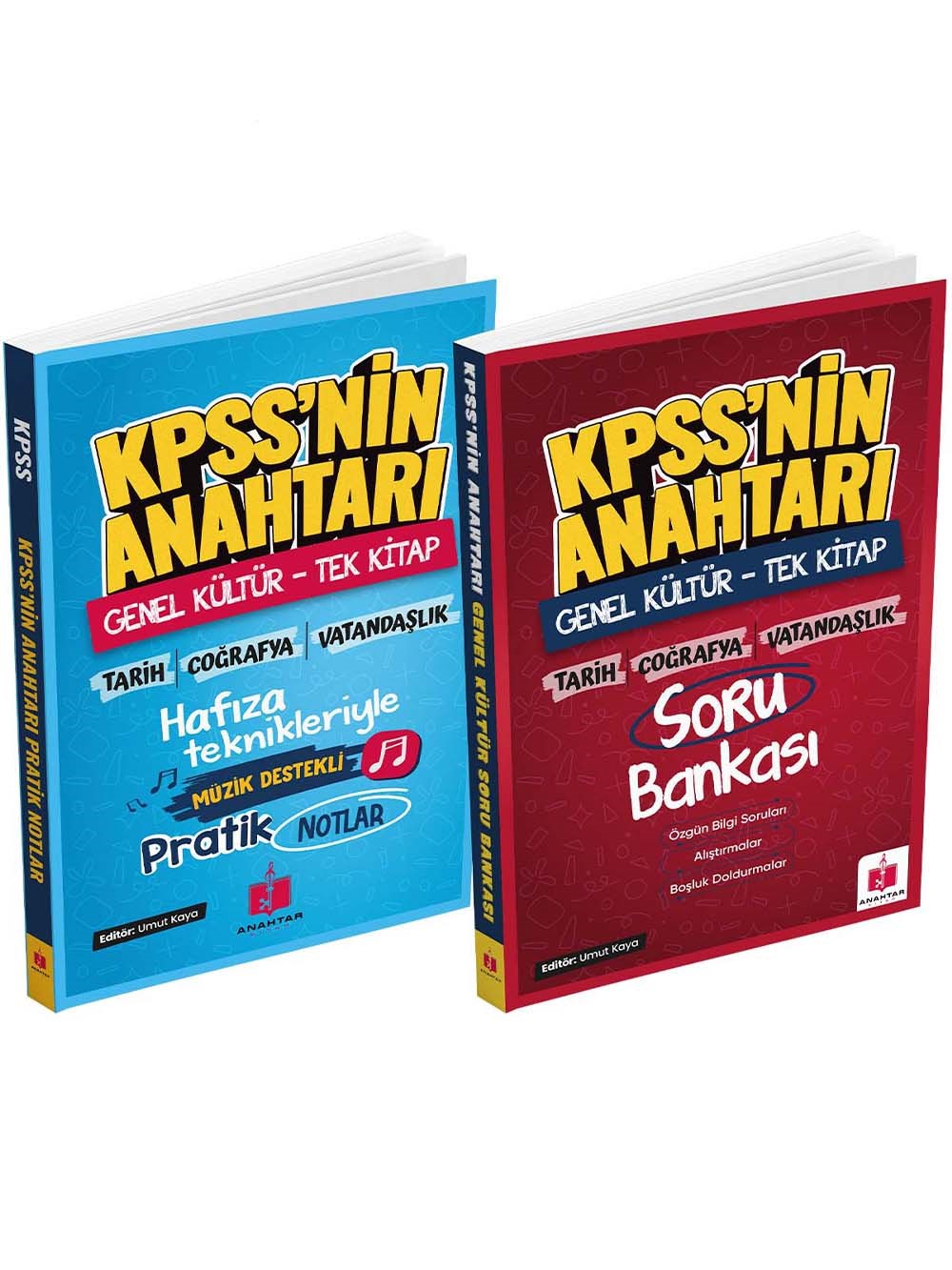 Anahtar Kitap 2026 KPSS'nin Anahtarı Süper İkili Hafıza Teknikleriyle Müzik Destekli Set