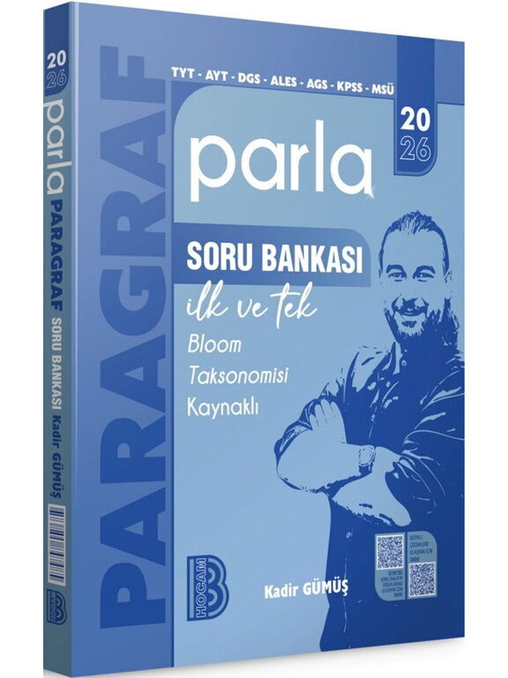 Benim Hocam 2026 TYT AYT DGS ALES KPSS MSÜ Parla Paragraf Soru Bankası Kadir Gümüş