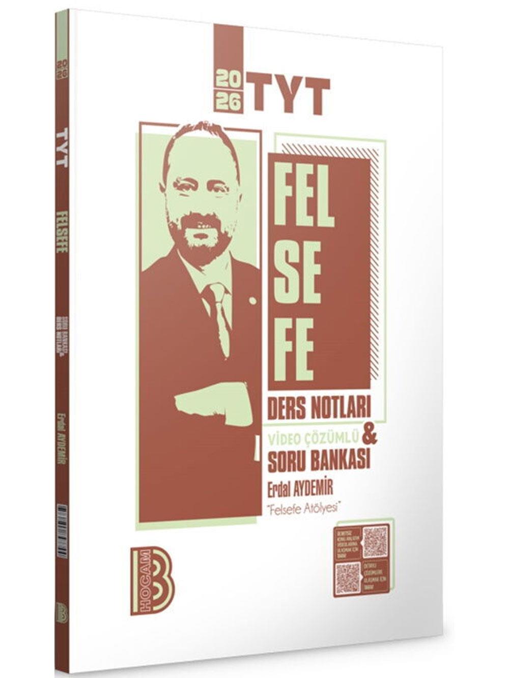 Benim Hocam Yayınları 2025 TYT Felsefe Ders Notları ve Tamamı Çözümlü Soru Bankası