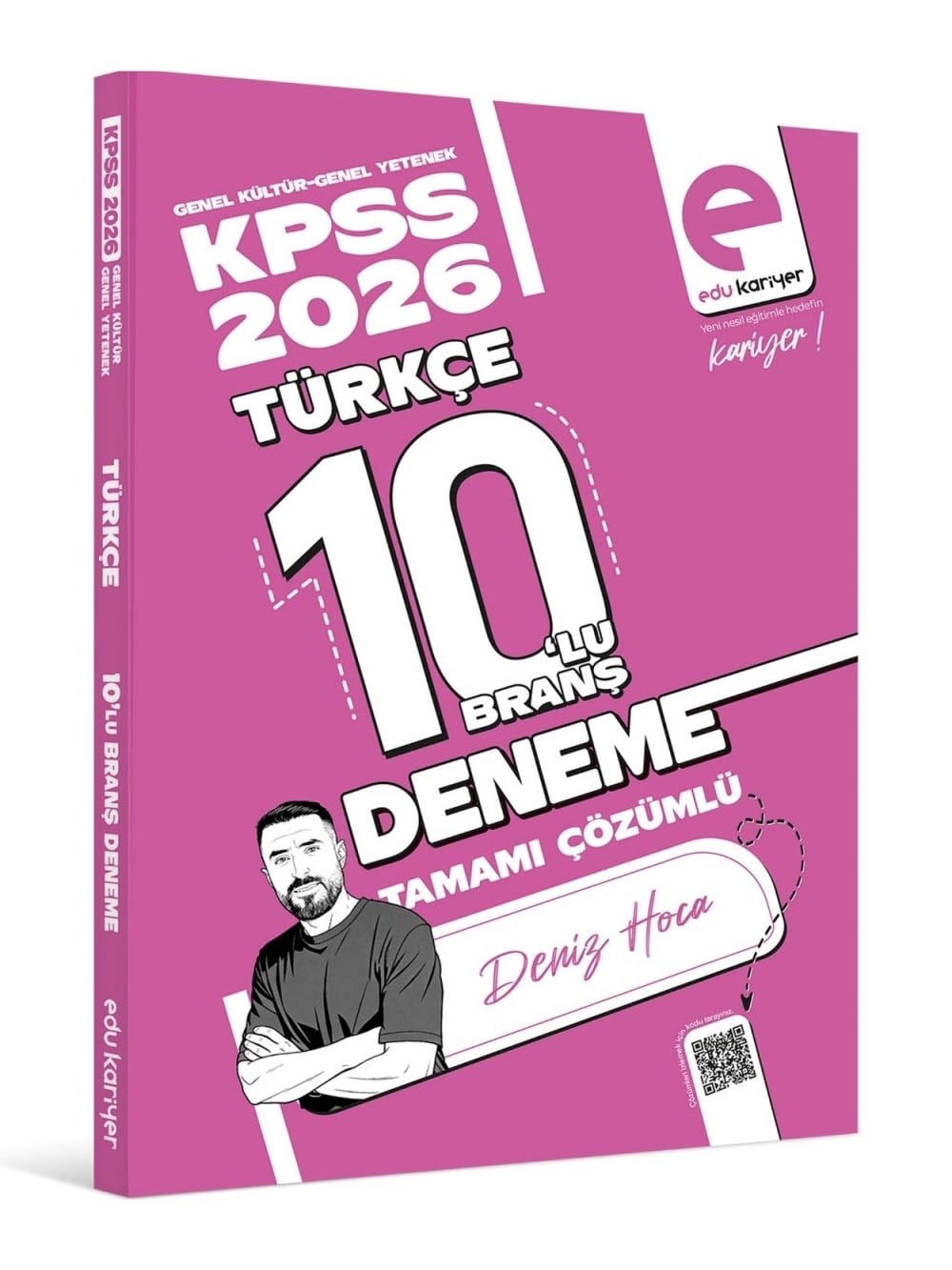 Edu Kariyer Deniz Hoca 2026 KPSS Türkçe 10'lu Branş Deneme Tamamı Çözümlü