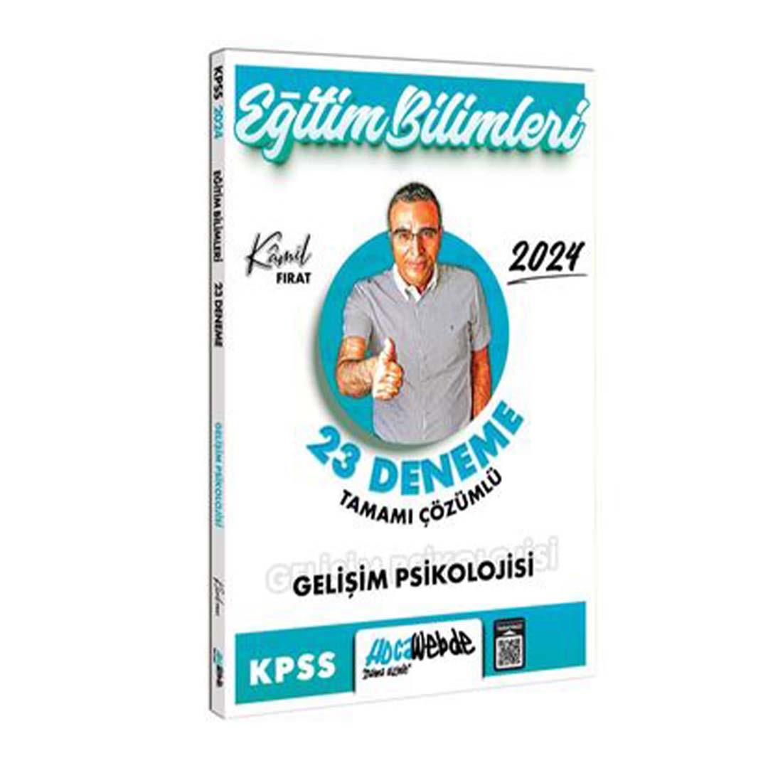 Hocawebde Yayınları 2024 KPSS Eğitim Bilimleri Gelişim Psikolojisi Tamamı Çözümlü 23 Deneme