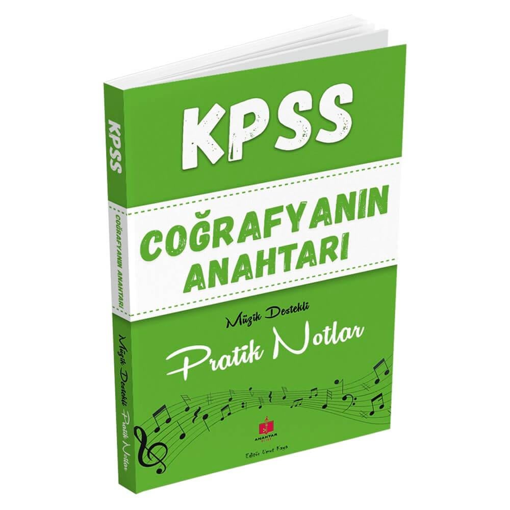 KPSS Coğrafyanın Anahtarı Müzik Destekli Pratik Notlar