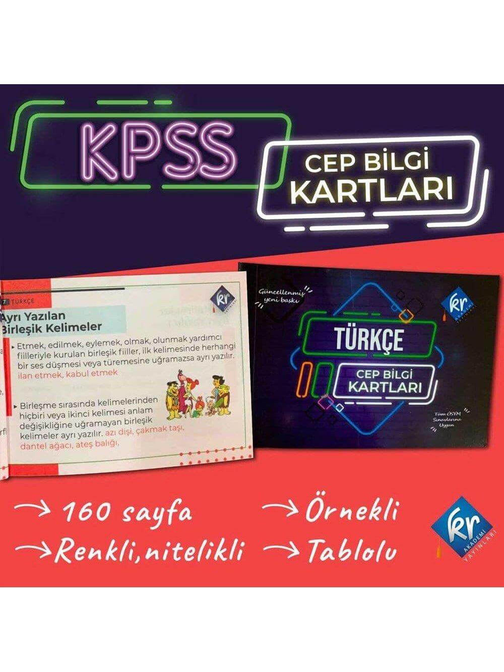 KPSS Türkçe Cep Bilgi Kartları
