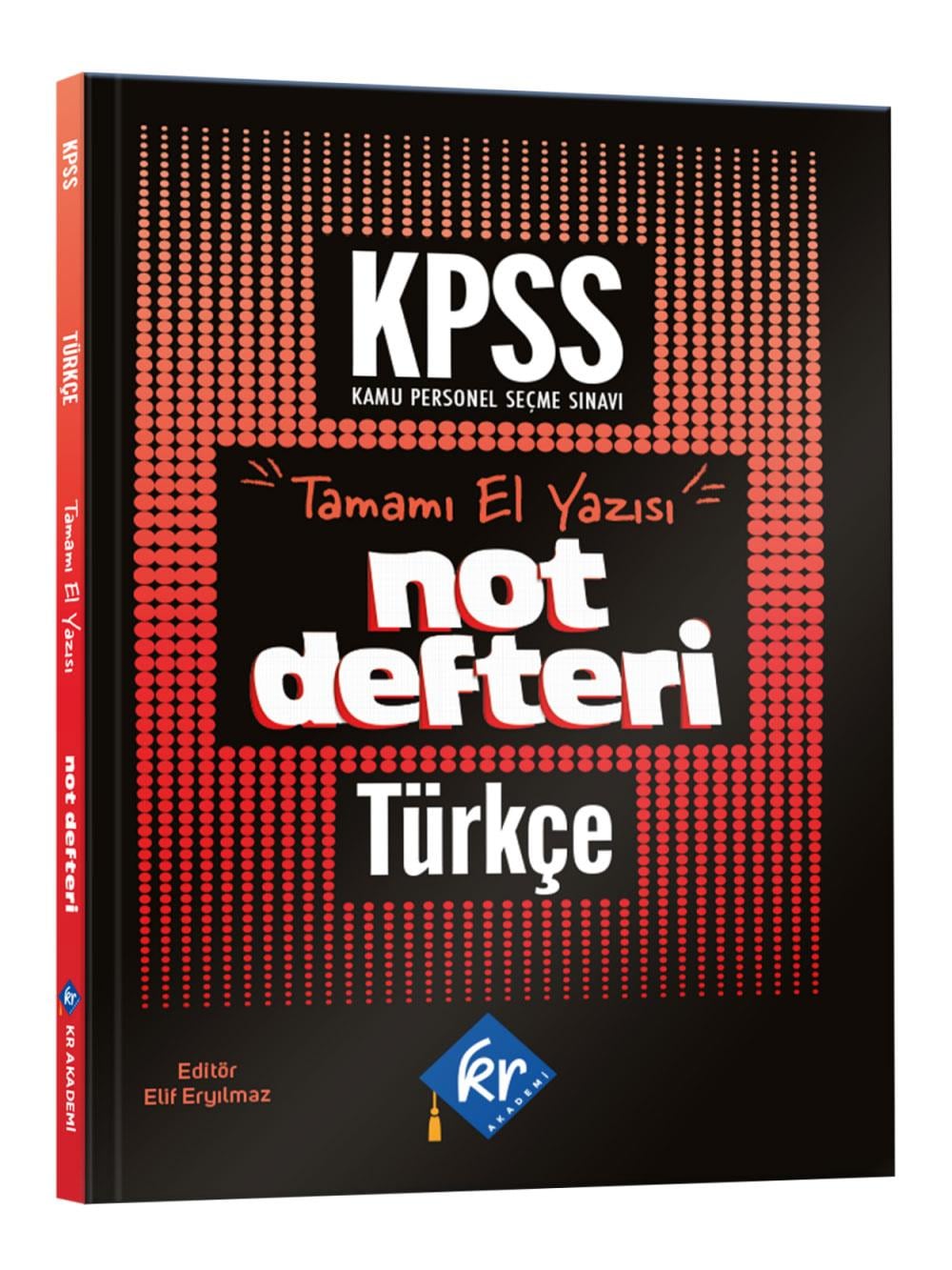KR Akademi 2024 KPSS Türkçe Not Defteri