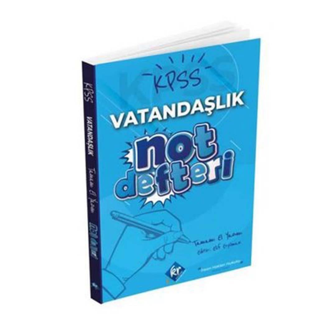 KR Akademi 2024 KPSS Vatandaşlık Not Defteri