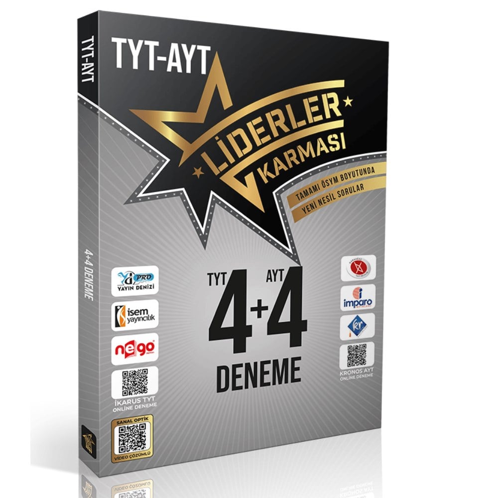 Liderler Karması 2023 TYT - AYT 4+4 Deneme Seti