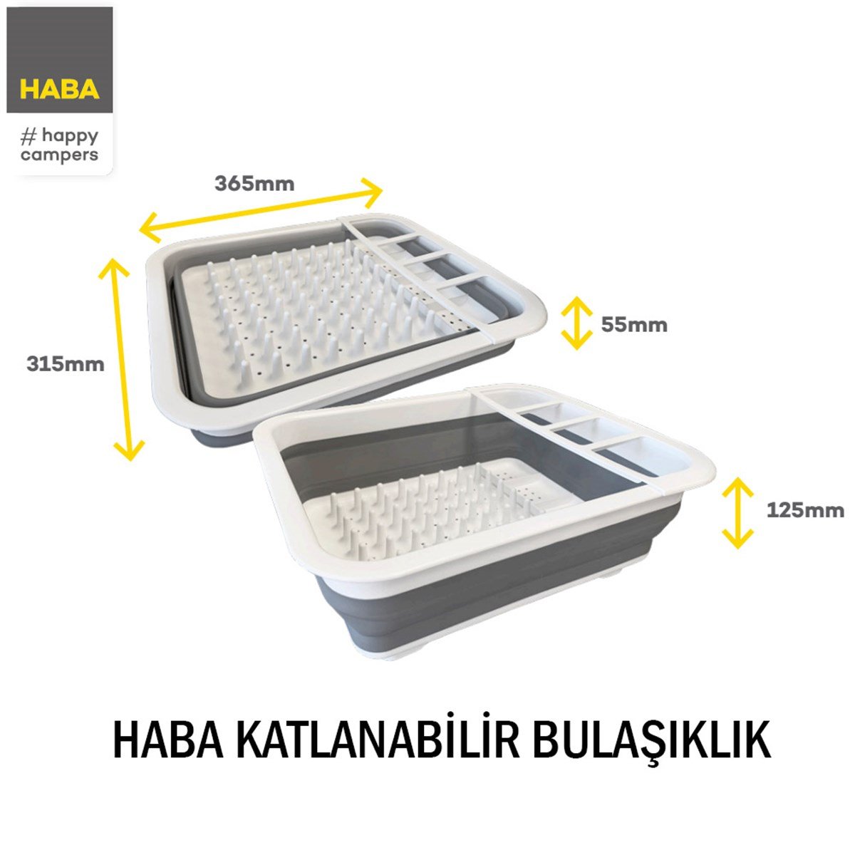 HABAKaravan MalzemeleriHABA KATLANABİLİR BULAŞIKLIK