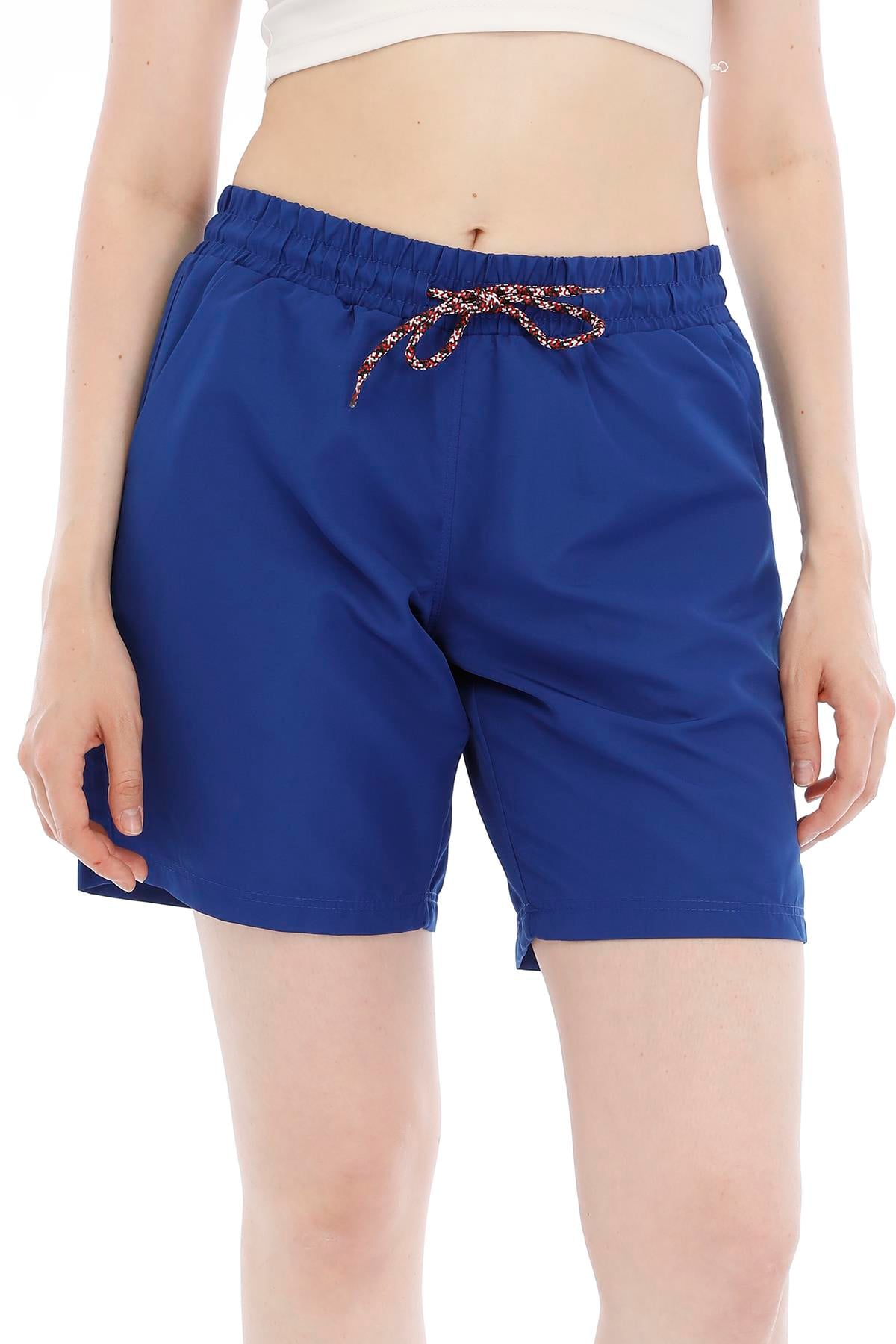Kadın Micro Deniz Şortu Saks-2254