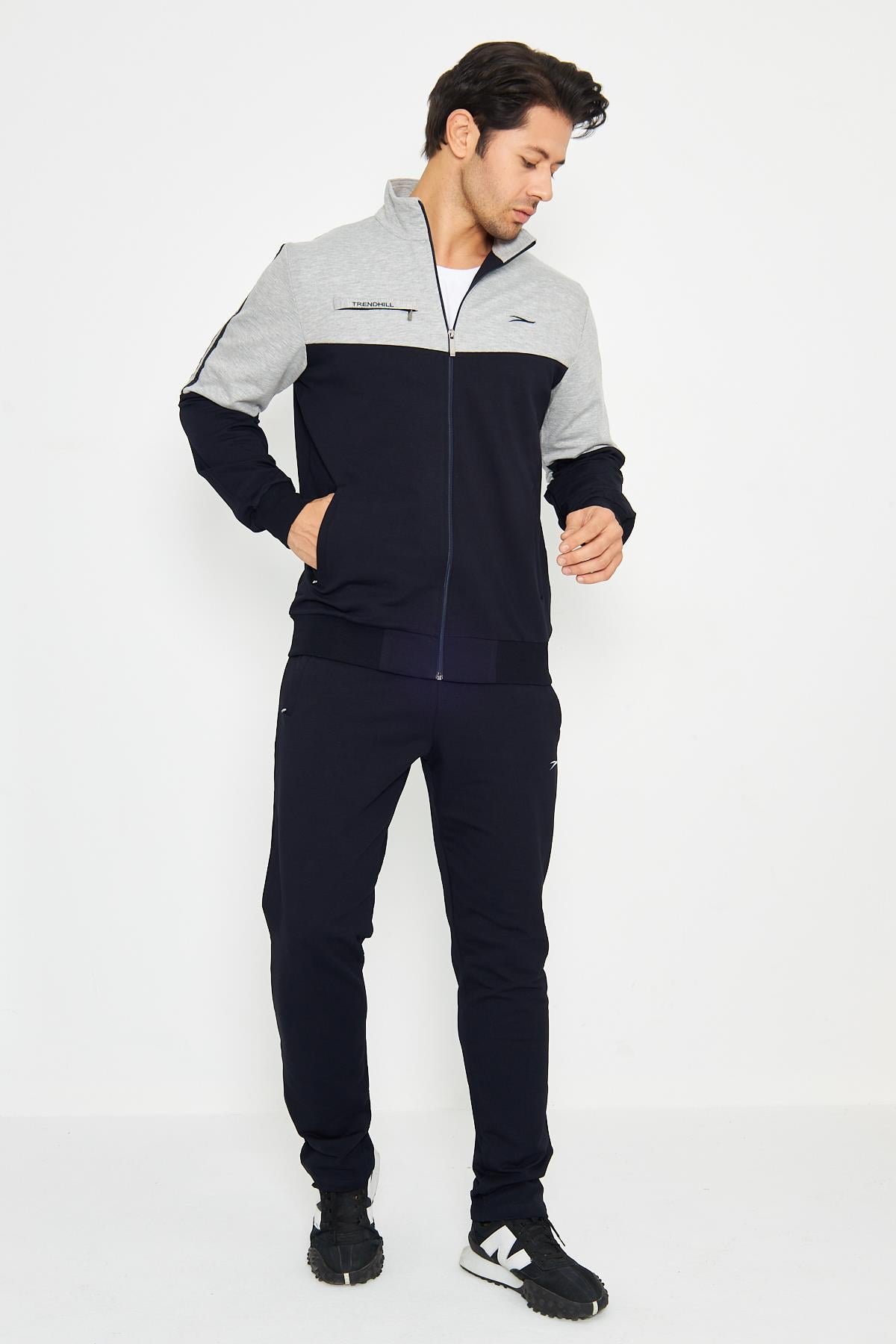 Pamuklu büyük beden erkek eşofman takımı 201513
