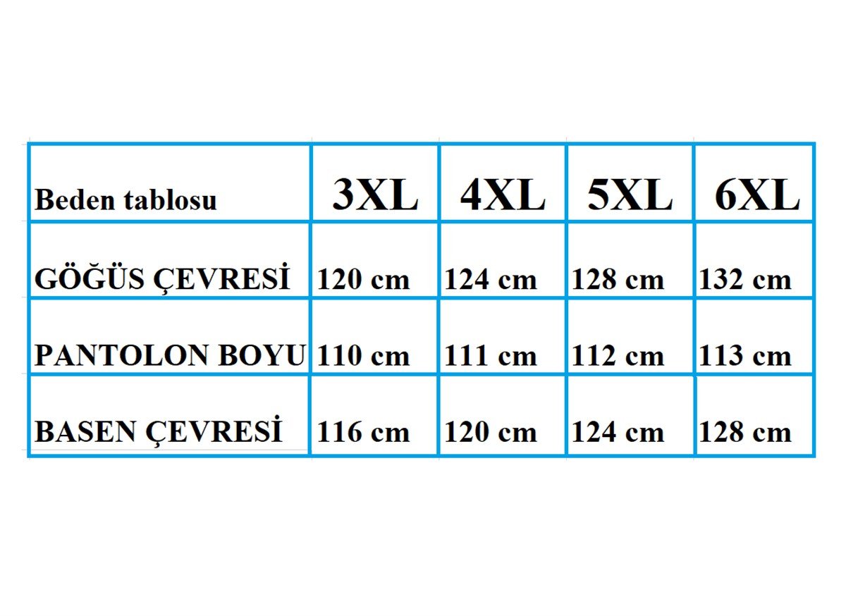 Pamuklu büyük beden erkek eşofman takımı FMTEKSTİL03191