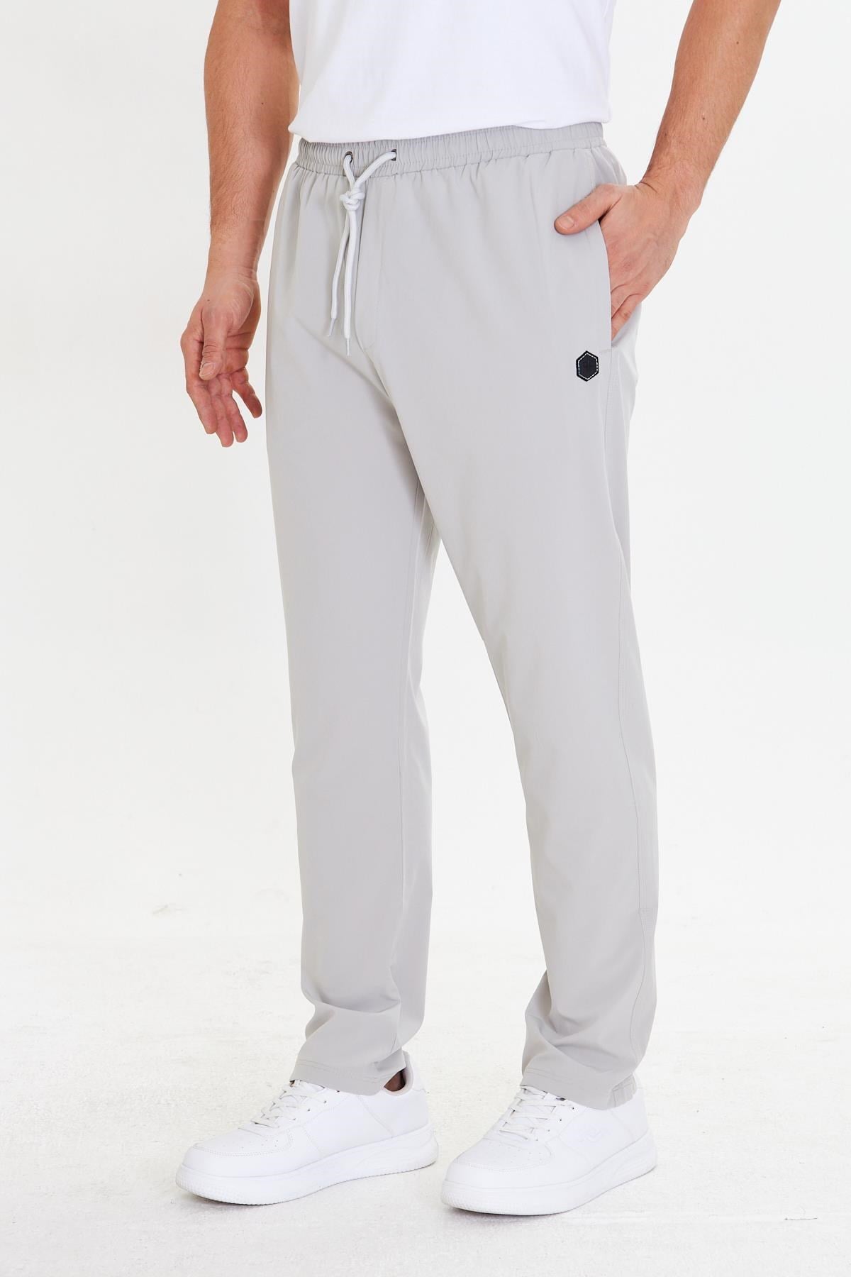 Erkek StretchFit Esnek Eşofman Altı Taş 2660-T