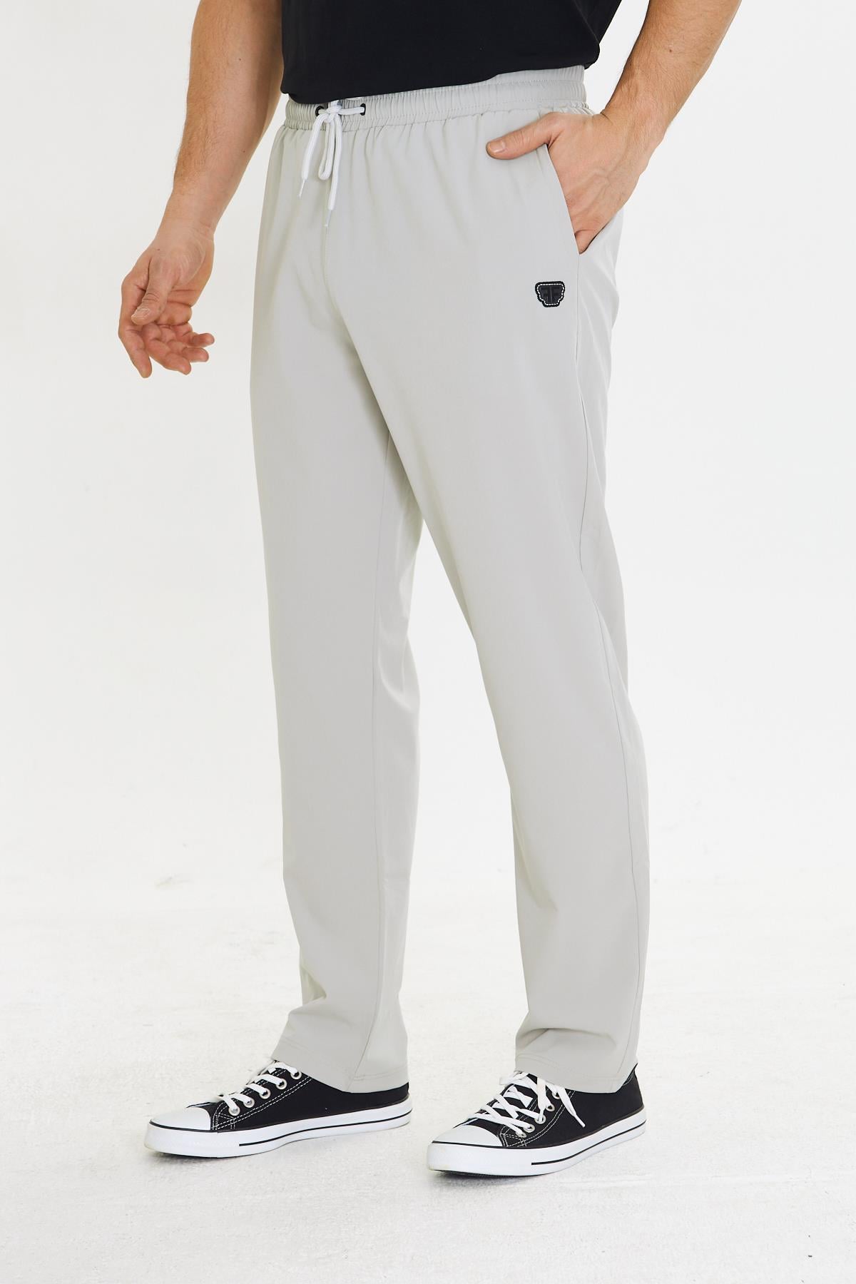 Erkek StretchFit Esnek Eşofman Altı Taş 2661-T