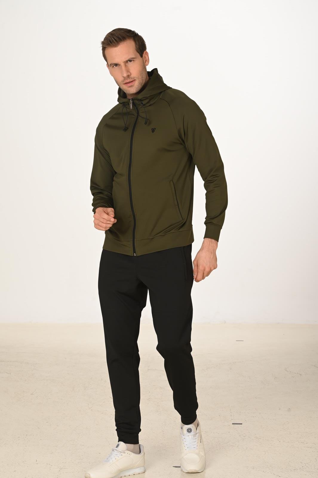 Şardonlu Dalgıç Kışlık Erkek Eşofman Takımı 5257
