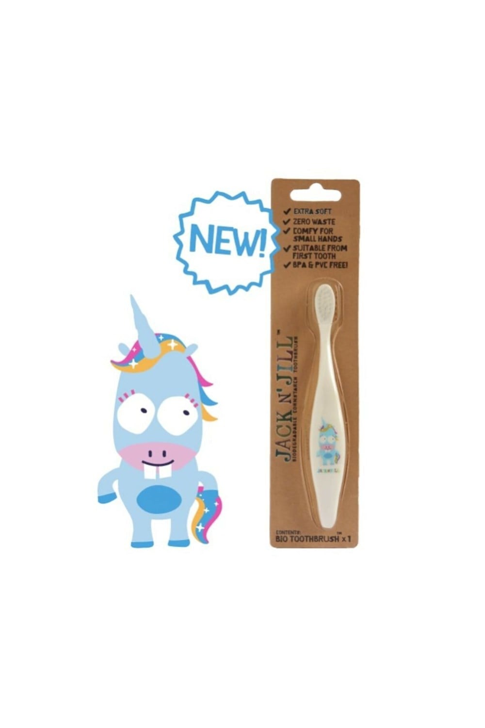 JACK N'JİLL DİŞ FIRÇASI UNICORN