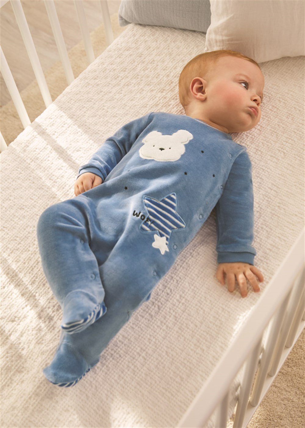 MAYORAL ERKEK BEBEK 2 Lİ SET KADİFE TULUM