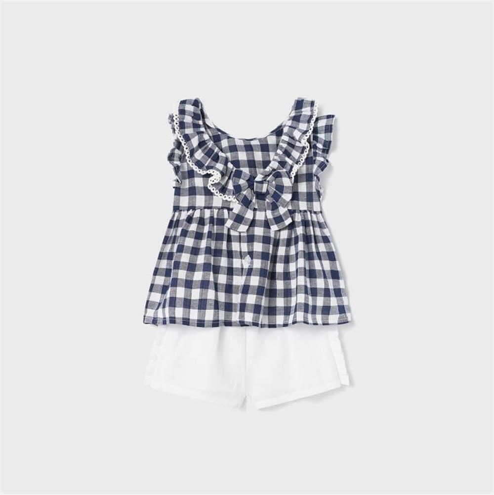 MAYORAL KIZ BEBEK BLUZ ŞORT