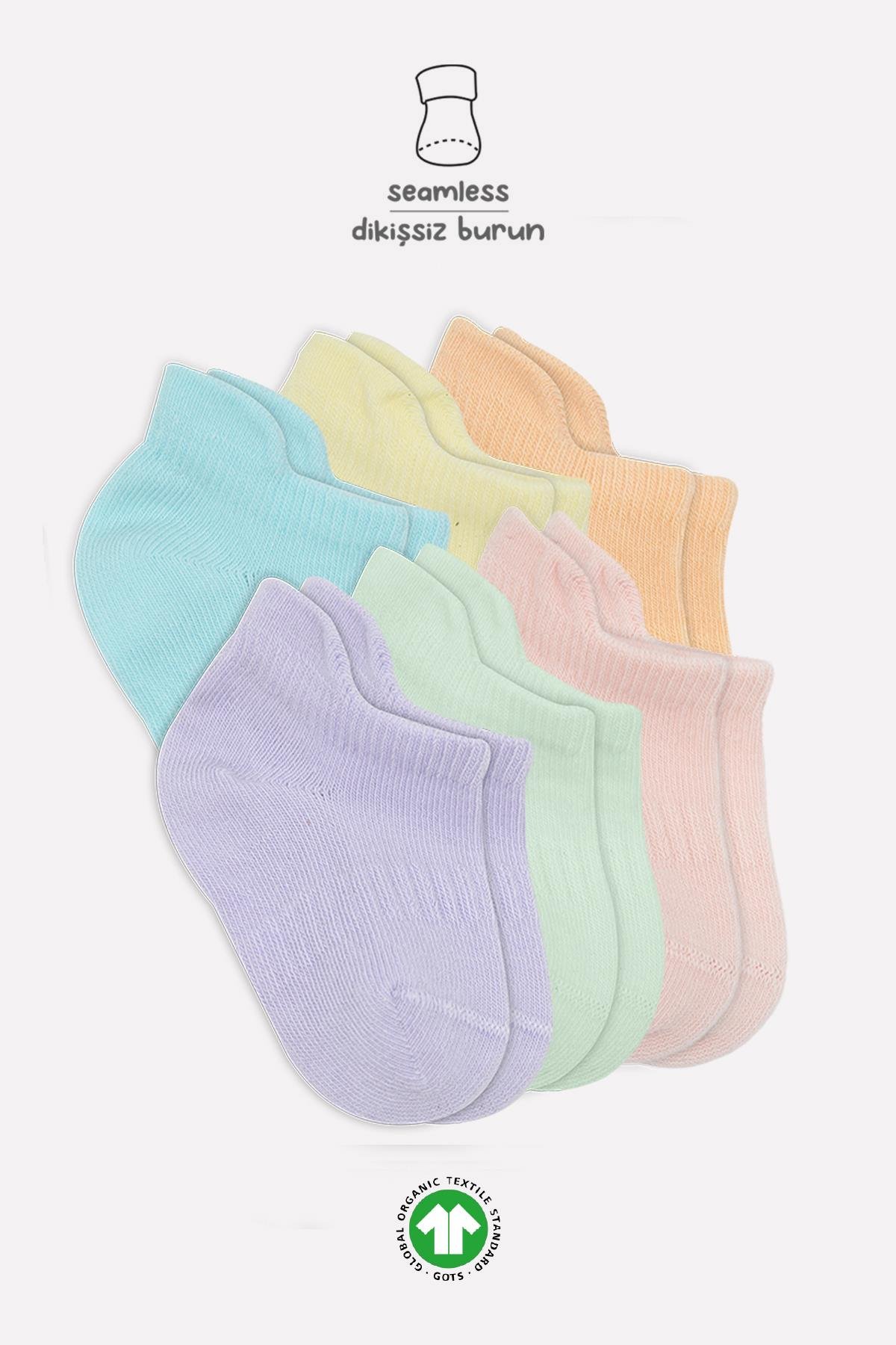 Bistil Bistyle Kız Erkek Bebek Organik Basic Dikişsiz Sneakers ÇorapÇORAPBistilBistil Bistyle Kız Erkek Bebek Organik Basic Dikişsiz Sneakers Çorap